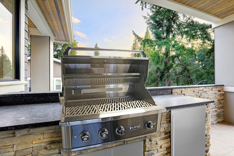Load image into Gallery viewer, The Ranch Pro 36″ Gas Grill Built-In Black