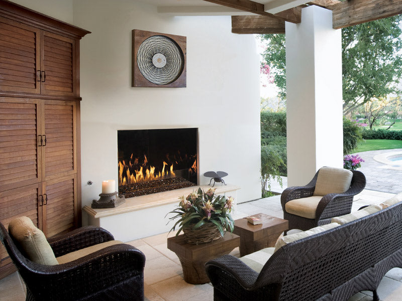 Load image into Gallery viewer, 4024 Linear Outdoor Gas Fireplace
