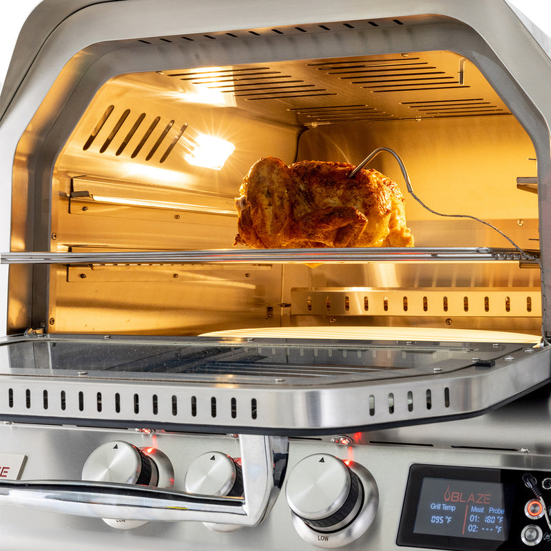 Load image into Gallery viewer, Blaze 26-inch Outdoor Oven with Rotisserie