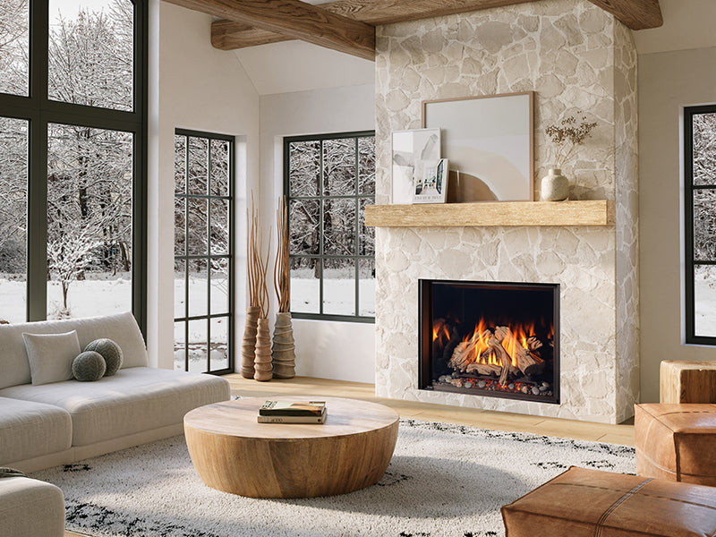Load image into Gallery viewer, Extra Large Traditional Gas Fireplace - G1200P