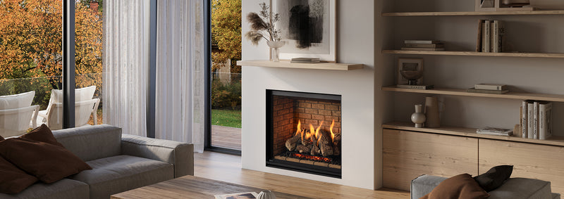 Load image into Gallery viewer, Medium Traditional Gas Fireplace - G800P
