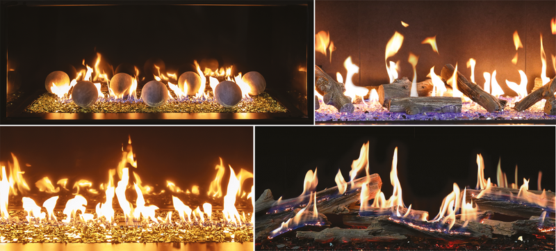 Load image into Gallery viewer, Redefine Elegance with Summit Open Luxury Fireplaces (Single Side)