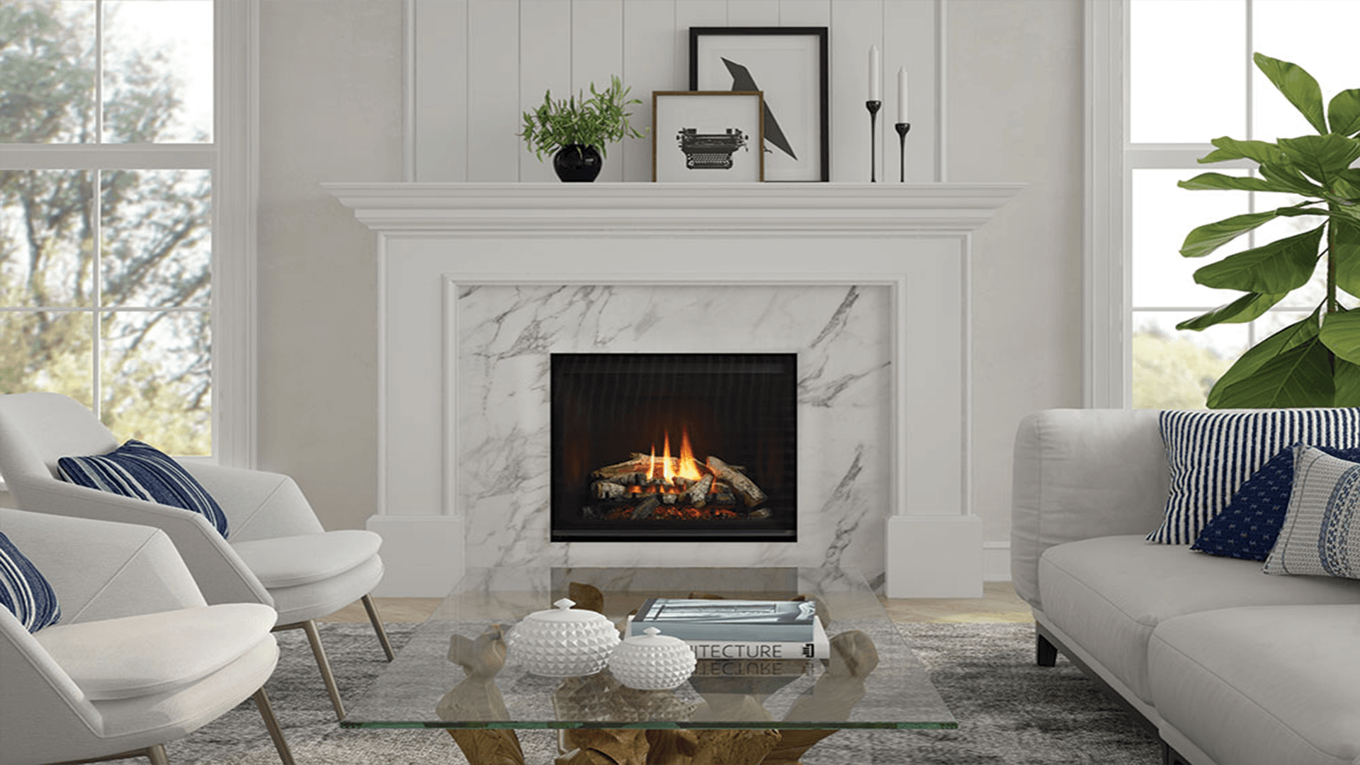 Small Traditional Gas Fireplace - G600EC – Fireplace store Mississauga