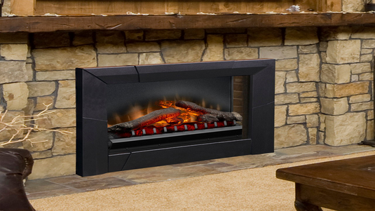Firebox 23" Insert With LED Log Set, On/Off Remote Control