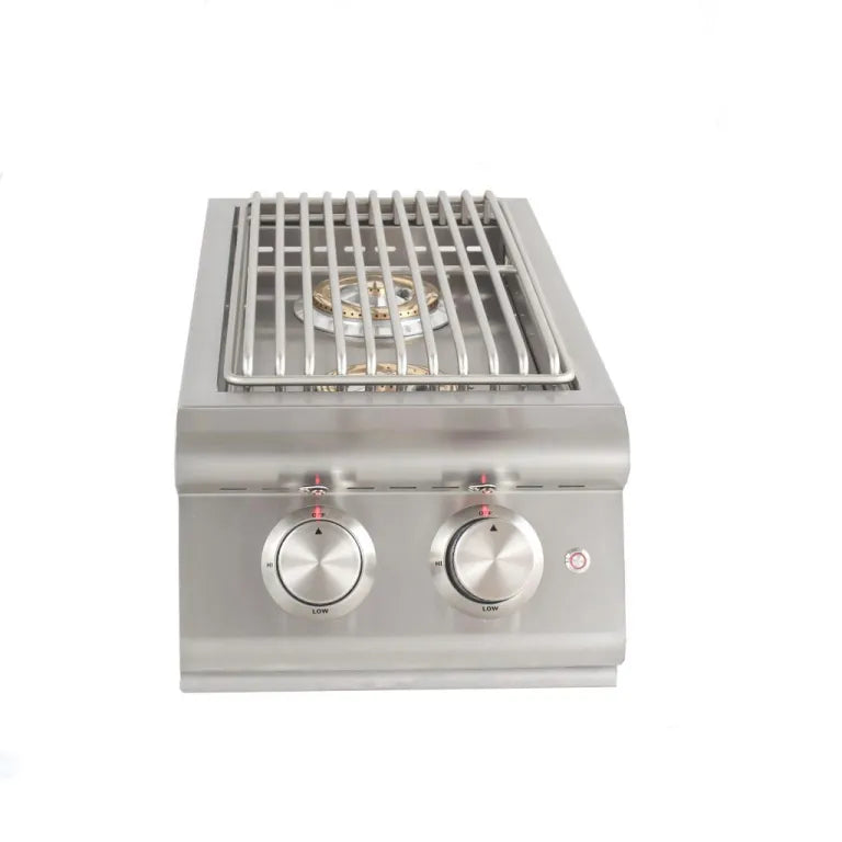 Load image into Gallery viewer, Blaze Built-In Premium LTE Double Side Burner with Lights