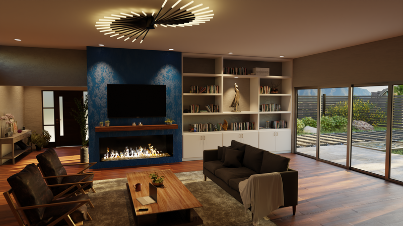 Load image into Gallery viewer, Redefine Elegance with Summit Open Luxury Fireplaces (Single Side)