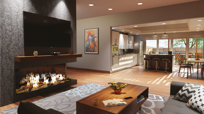 Load image into Gallery viewer, Redefine Elegance with Summit Open Luxury Fireplaces