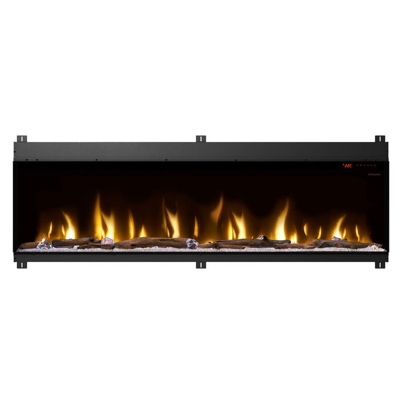 Load image into Gallery viewer, Ignite Bold 74" Linear Electric Fireplace