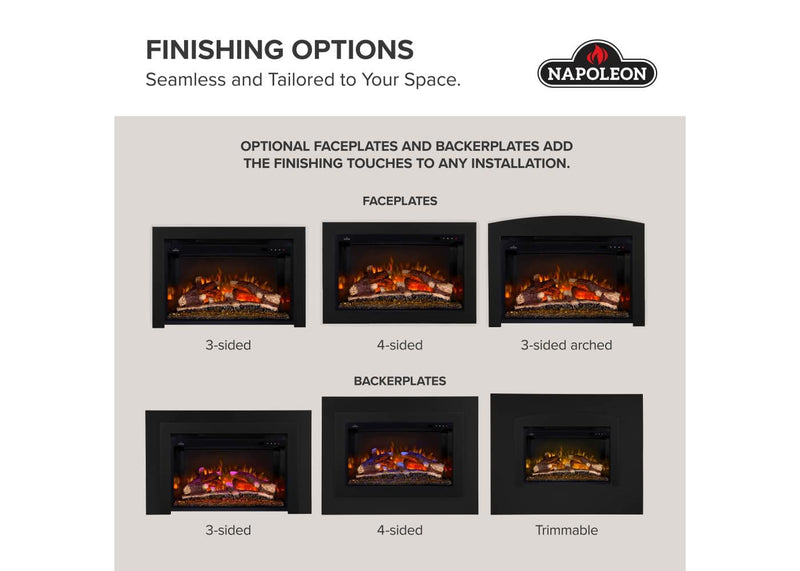 Load image into Gallery viewer, Rosedale™ Electric 2 Napoleon Fireplace