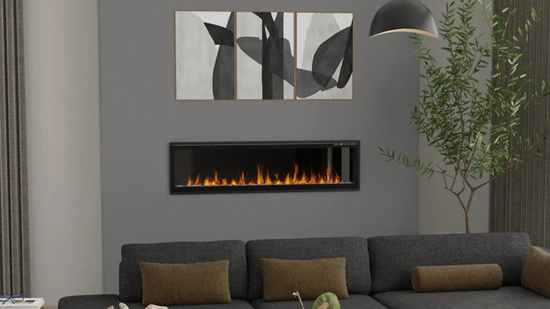 Load image into Gallery viewer, Vital Essence 100" Linear Fireplace