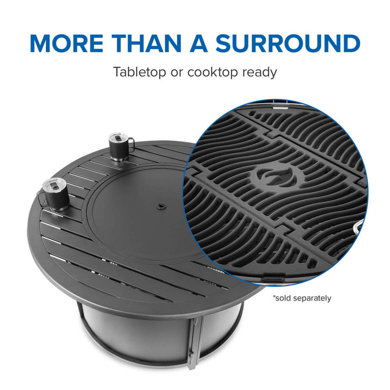 Load image into Gallery viewer, Round Fire Pit Table Surround