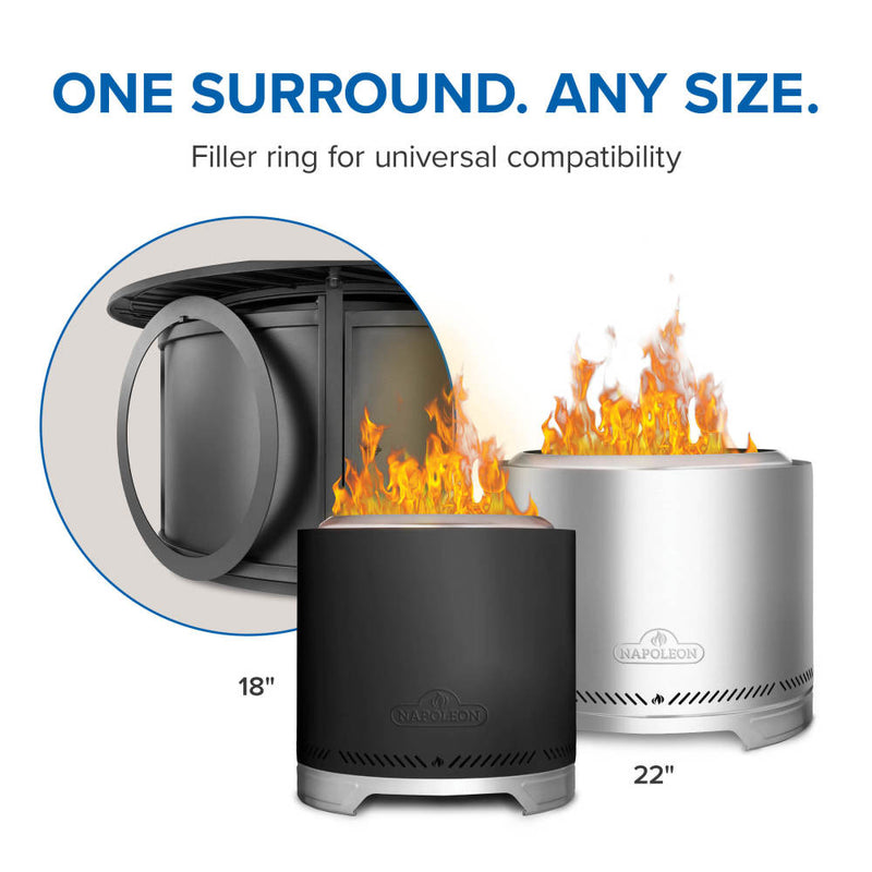Load image into Gallery viewer, Round Fire Pit Table Surround