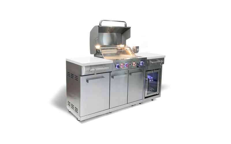 Load image into Gallery viewer, Mont Alpi 957 Stainless Steel Compact Outdoor Kitchen and Fridge