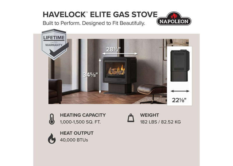 Load image into Gallery viewer, Havelock™ Elite Napoleon Gas Stove