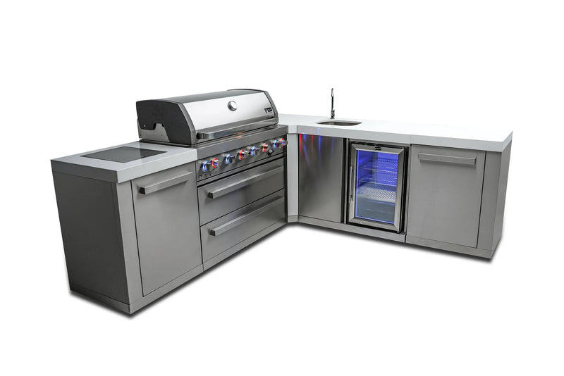 Load image into Gallery viewer, Mont Alpi 805 Island with a 90 Degree Corner and Beverage Center