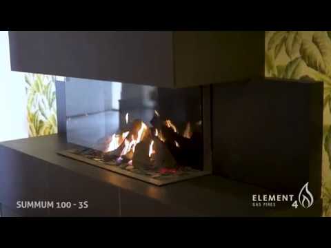 Load and play video in Gallery viewer, Element4 Fireplaces, Element4 Fireplaces Mississauga, Element4 Fireplaces Toronto fireplace mississauga.