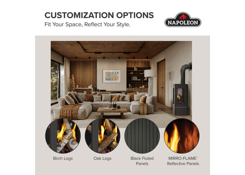 Load image into Gallery viewer, Elora™ Napoleon Gas Stove