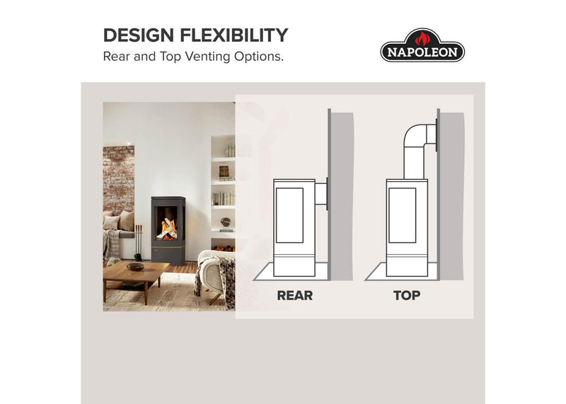 Load image into Gallery viewer, Elora™ Napoleon Gas Stove