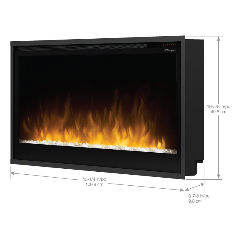 Load image into Gallery viewer, Slim 42" Linear Electric Fireplace