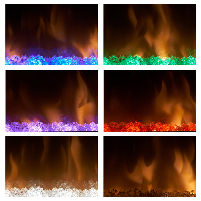 Load image into Gallery viewer, Slim 42" Linear Electric Fireplace