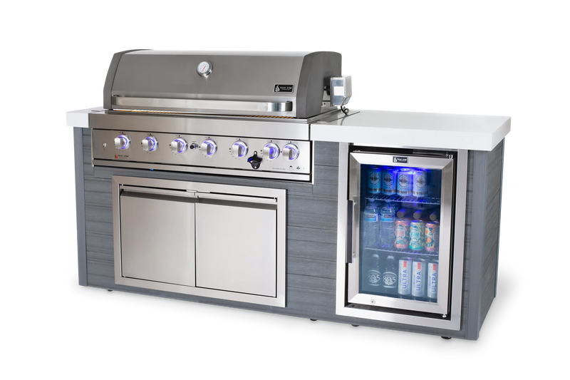Load image into Gallery viewer, Mont Alpi 6 Burner Stainless Steel Artwood Outdoor Kitchen