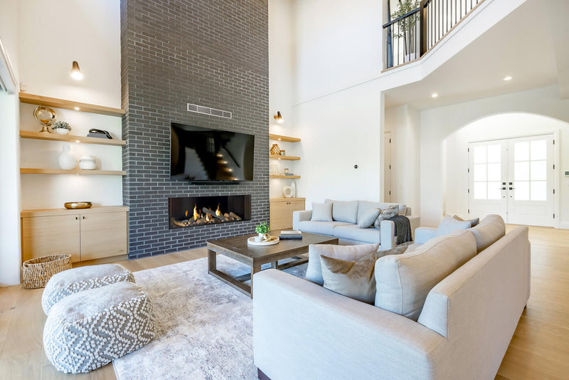 Load image into Gallery viewer, Tall Bay Luxuria™ 62 Napoleon Multi-Sided Gas Fireplace