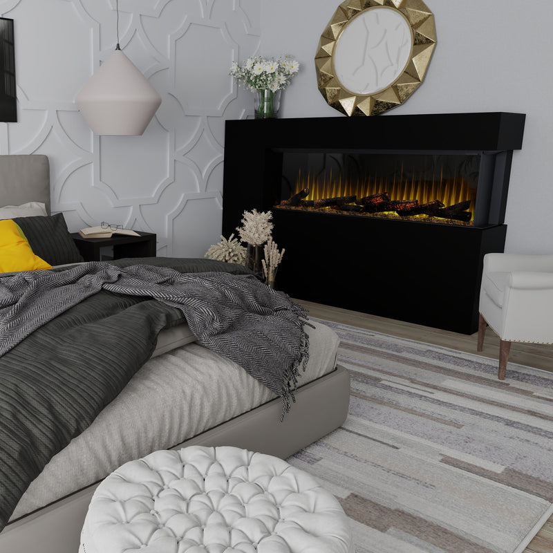 Load image into Gallery viewer, Ignite Ultra 60" Linear Electric Fireplace