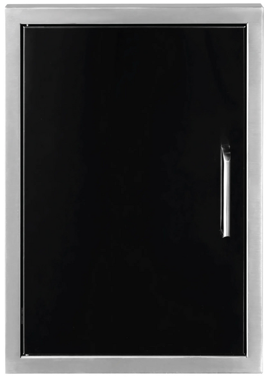 Vertical Single Door 20″ X 27″ Ranch (Black)