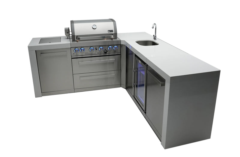 Load image into Gallery viewer, Mont Alpi 400 Deluxe Island with a 90 Degree Corner and Beverage Center
