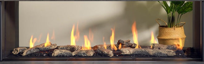 Load image into Gallery viewer, City Series™ Seattle See-Through 60 Gas Fireplace
