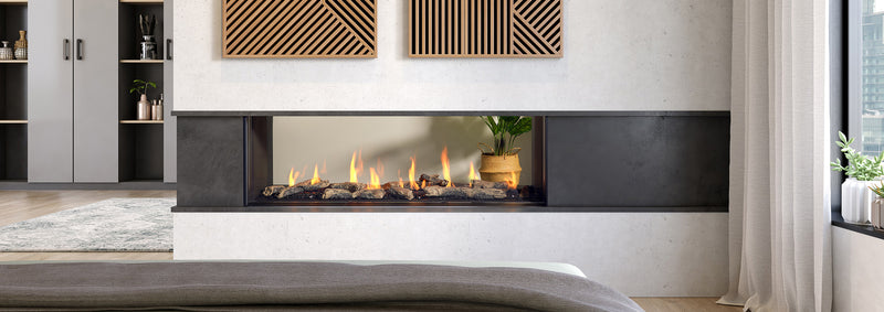 Load image into Gallery viewer, Seattle See-Through Gas Fireplace CST60
