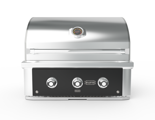The Ranch Pro 30″ Gas Grill Built-In Black