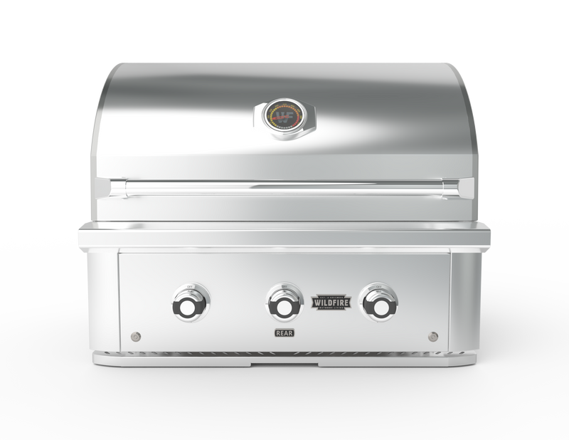 Load image into Gallery viewer, The Ranch Pro 30″ Stainless Steel Gas Grill with 30" Stainless Steel Grill Cart
