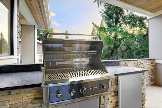 The Ranch Pro 36″ Gas Grill Built-In Black