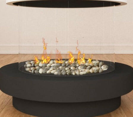 Load image into Gallery viewer, Fireplaces Ortal Mississauga  (Stand Alone 360 With Base).
