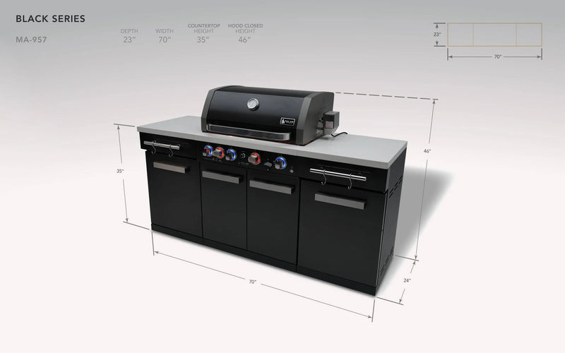 Load image into Gallery viewer, Mont Alpi 957 Black Stainless Steel

