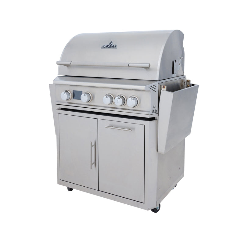 Load image into Gallery viewer, Blaze LTE PRO 4-Burner Gas Grill Cart
