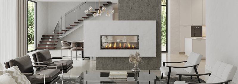 Load image into Gallery viewer, Seattle See-Through 50 Gas Fireplace CST50E
