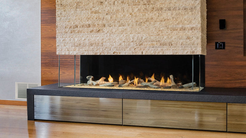 Load image into Gallery viewer, Fireplaces Davinci Mississauga (Firenze 72” x 20” Bay).
