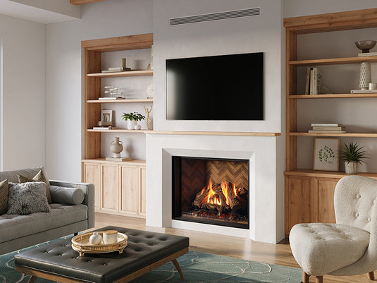 Extra Large Traditional Gas Fireplace - G1200P