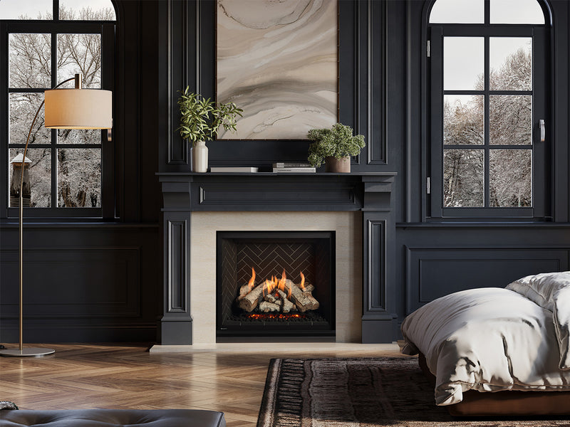 Load image into Gallery viewer, Medium Traditional Gas Fireplace - G800P

