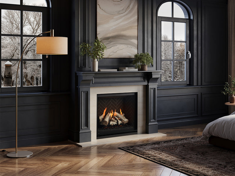 Load image into Gallery viewer, Medium Traditional Gas Fireplace - G800P
