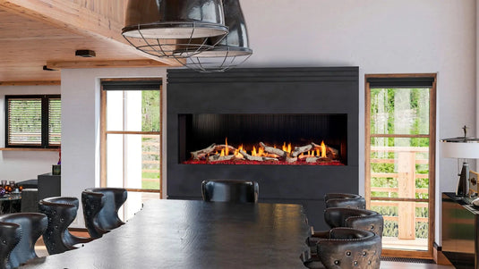 Primo II 60" with Black Interior Panels (Floor Model) – Fireplace store ...