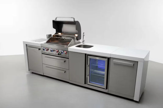 Mont Alpi 400 Deluxe Island with a Beverage center