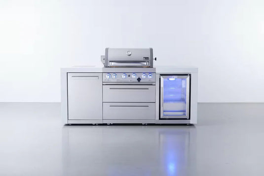 Mont Alpi 400 Deluxe Island with a Fridge Cabinet