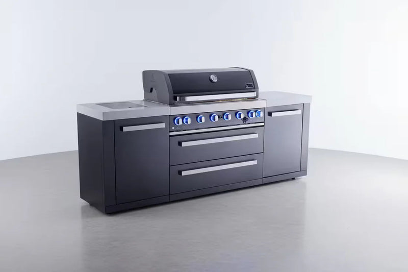 Load image into Gallery viewer, Mont Alpi 805 Black Stainless Steel Island
