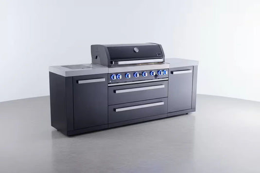Mont Alpi 805 Black Stainless Steel Island