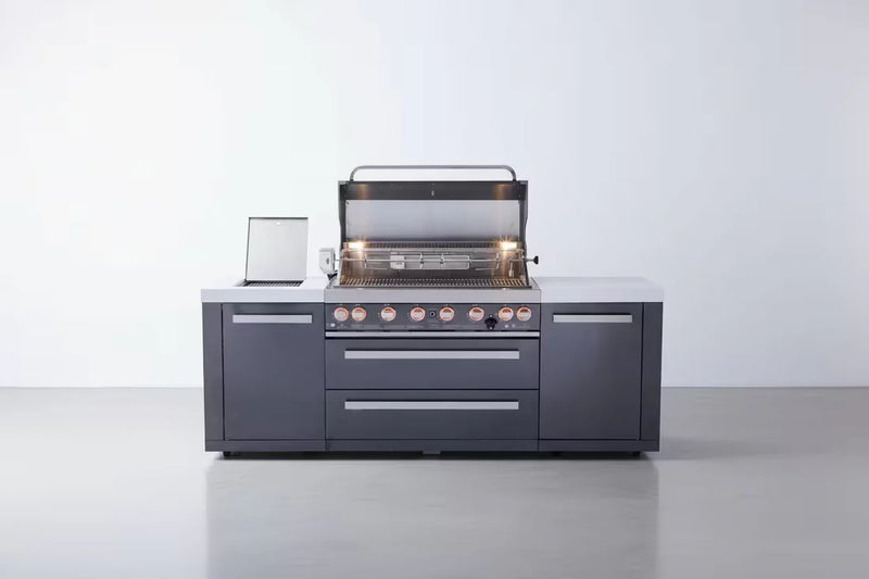 Load image into Gallery viewer, Mont Alpi 805 Black Stainless Steel Island
