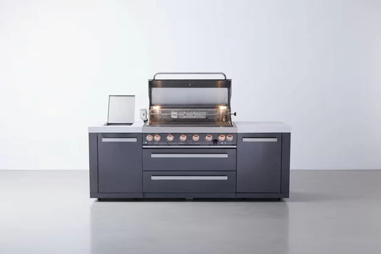 Mont Alpi 805 Black Stainless Steel Island