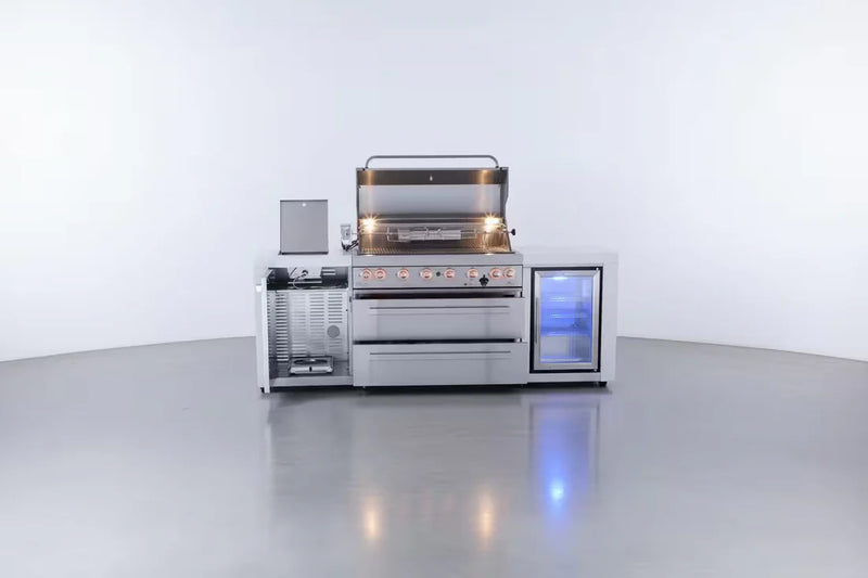 Load image into Gallery viewer, Mont Alpi 805 Deluxe Island with a Fridge Cabinet
